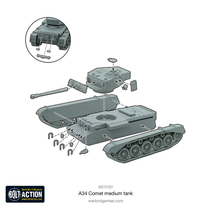 Bolt Action British A34 Comet medium tank