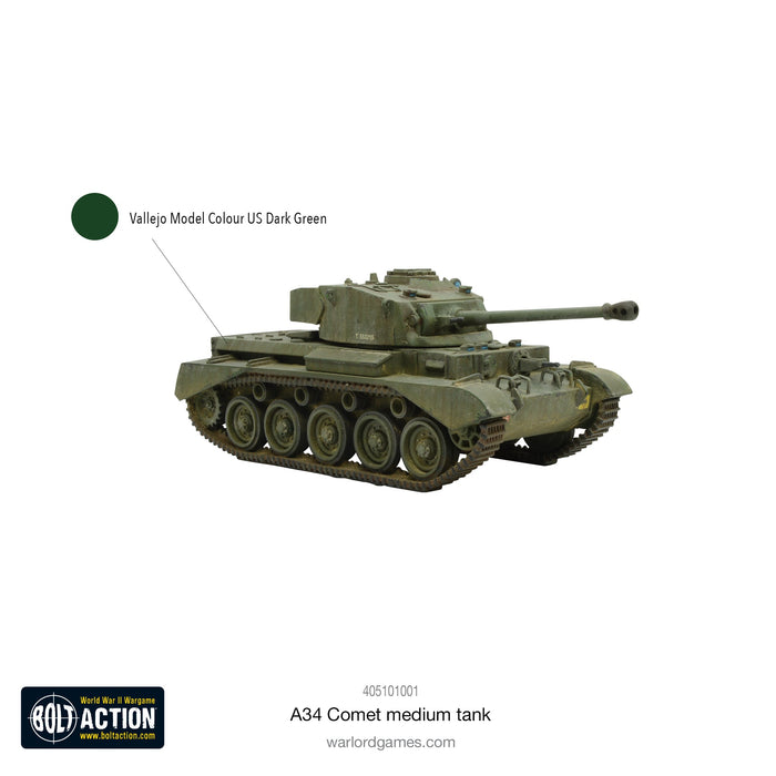 Bolt Action British A34 Comet medium tank