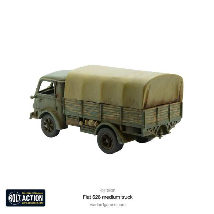 Bolt Action Italian Fiat 626 Medium Truck New - Tistaminis