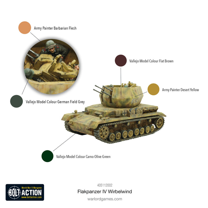 Bolt Action German Flakpanzer IV Wirbelwind