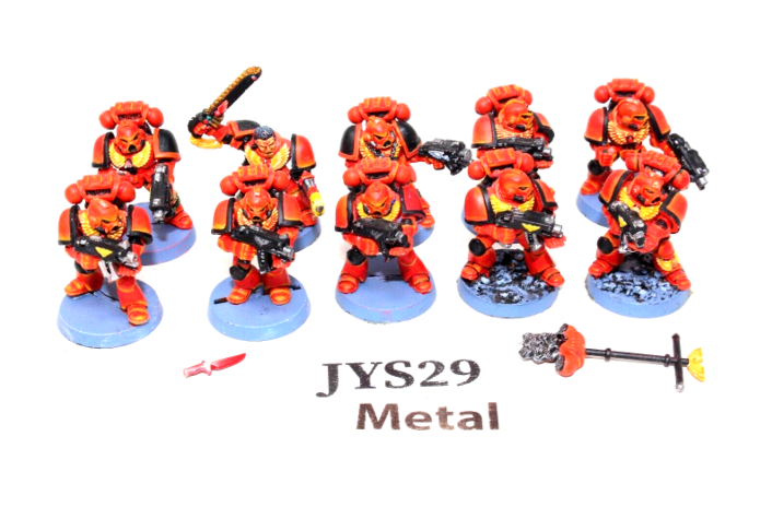 Warhammer Space Marines Tactical Squad Metal JYS29