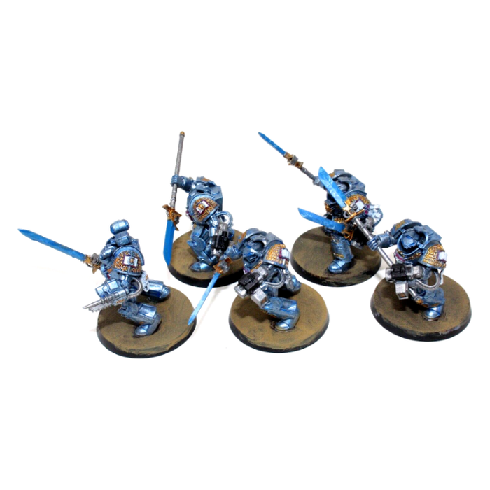 Warhammer Grey Knights Terminator Squad Well Painted A36