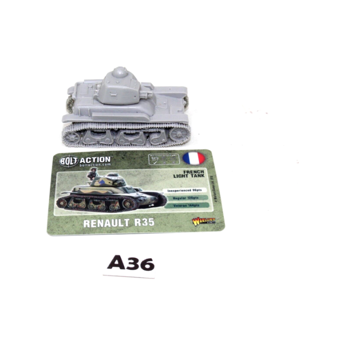 Bolt Action Renault R35 A36