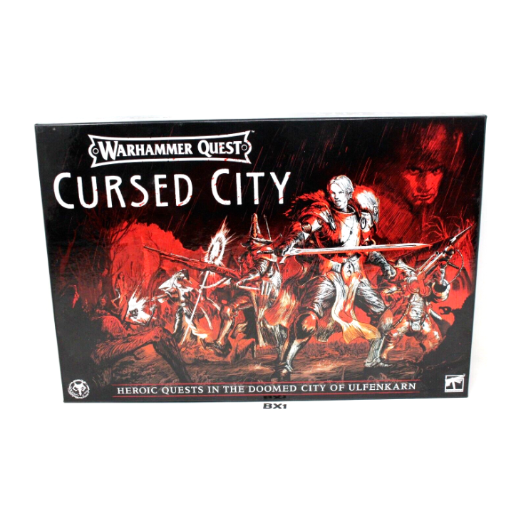 Warhammer Cursed City Board Game (No Minis) BX1 - Tistaminis