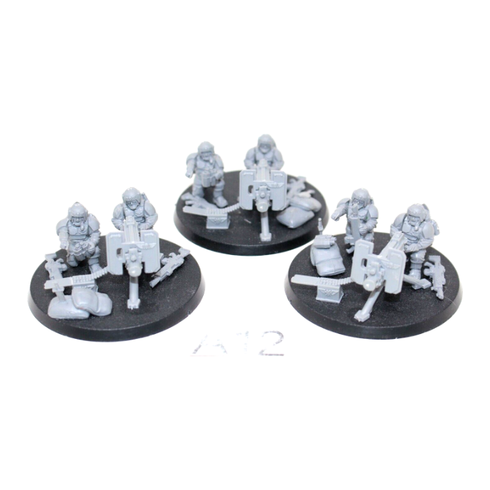 Warhammer Imperial Guard Cadian Hevy Bolter Team A12