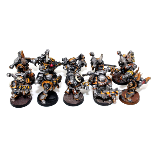 Warhammer Chaos Space Marines Tactical Marines Well Painted A7 - Tistaminis