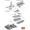 Plastic Soldier Company 15MM EASY ASSEMBLY GERMAN PANZER III F,G AND H TANK New - Tistaminis