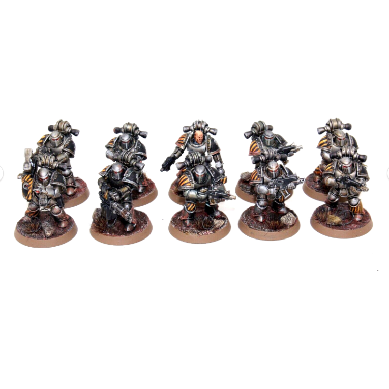 Warhammer Space Marines Horus Heresy Tactical Marines Well Painted A3 - Tistaminis