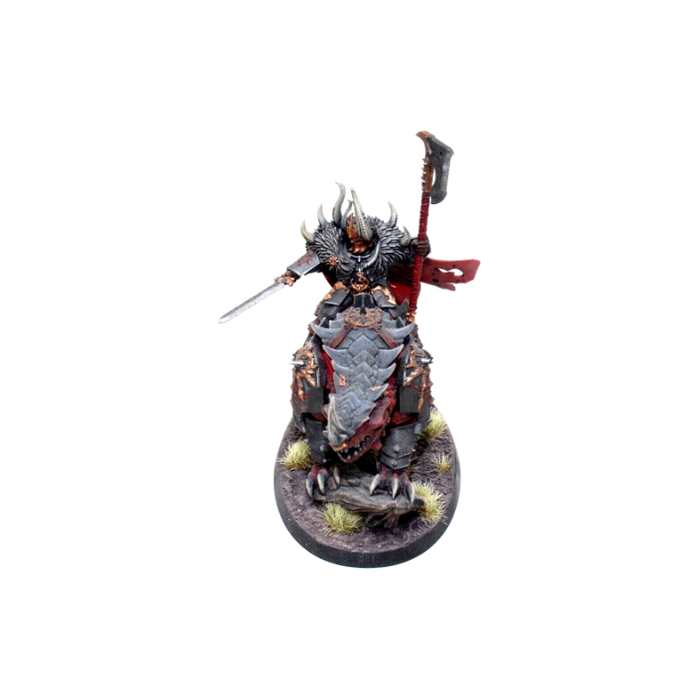 Warhammer Warriors of Chaos Slaves to Darkness Chaos Lord on Karkadrak Well Painted JYS38