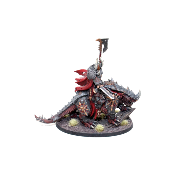 Warhammer Warriors of Chaos Slaves to Darkness Chaos Lord on Karkadrak Well Painted JYS38