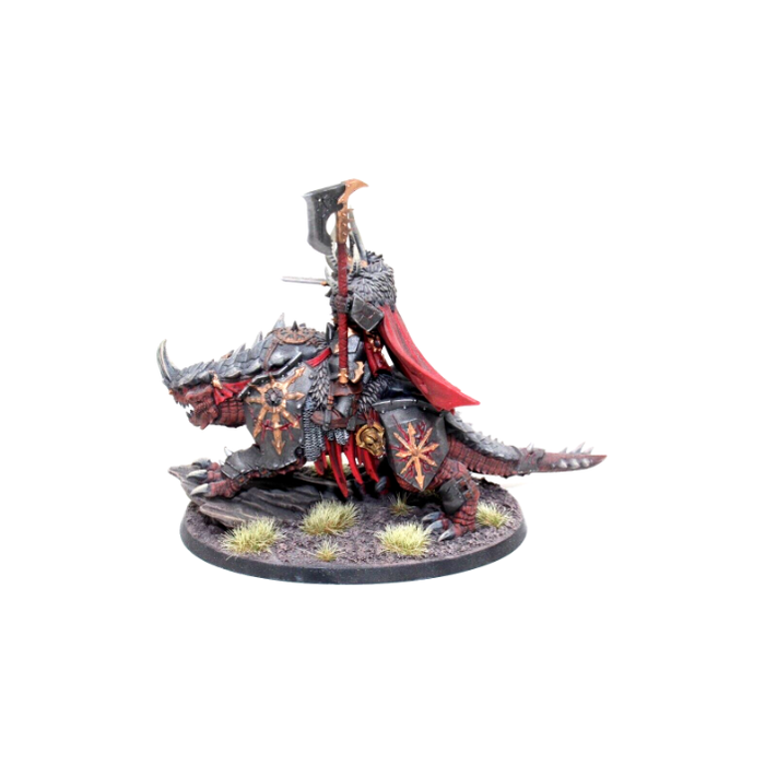 Warhammer Warriors of Chaos Slaves to Darkness Chaos Lord on Karkadrak Well Painted JYS38