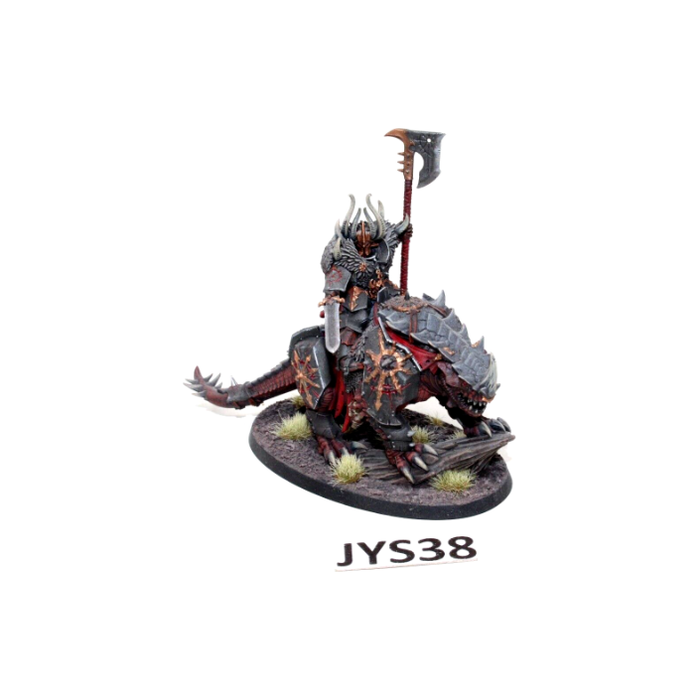 Warhammer Warriors of Chaos Slaves to Darkness Chaos Lord on Karkadrak Well Painted JYS38