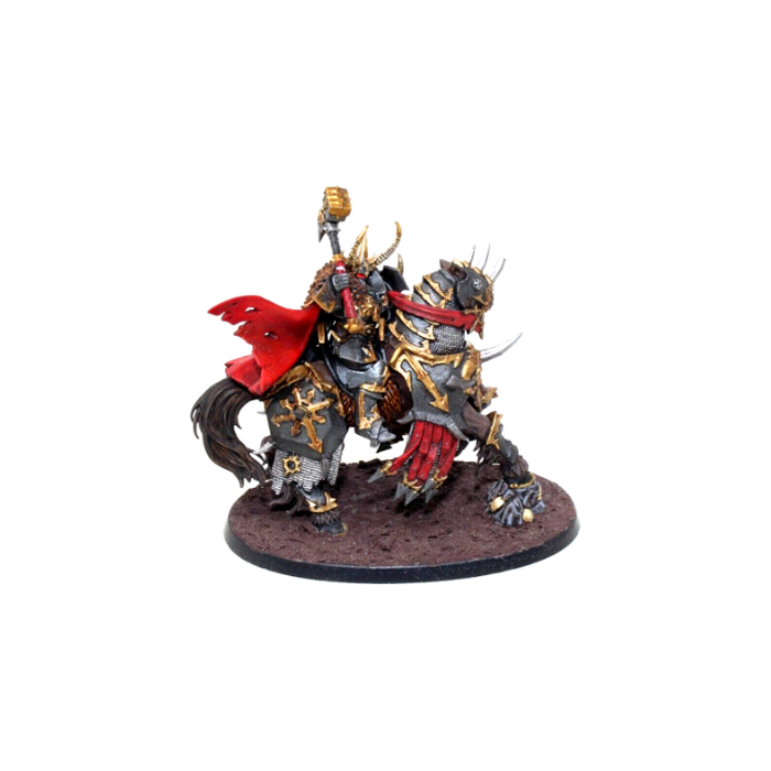 Warhammer Warriors of Chaos Slaves to Darkness Chaos Lord on Daemonic Mount Well Painted JYS38