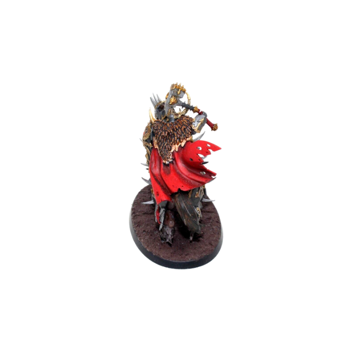 Warhammer Warriors of Chaos Slaves to Darkness Chaos Lord on Daemonic Mount Well Painted JYS38