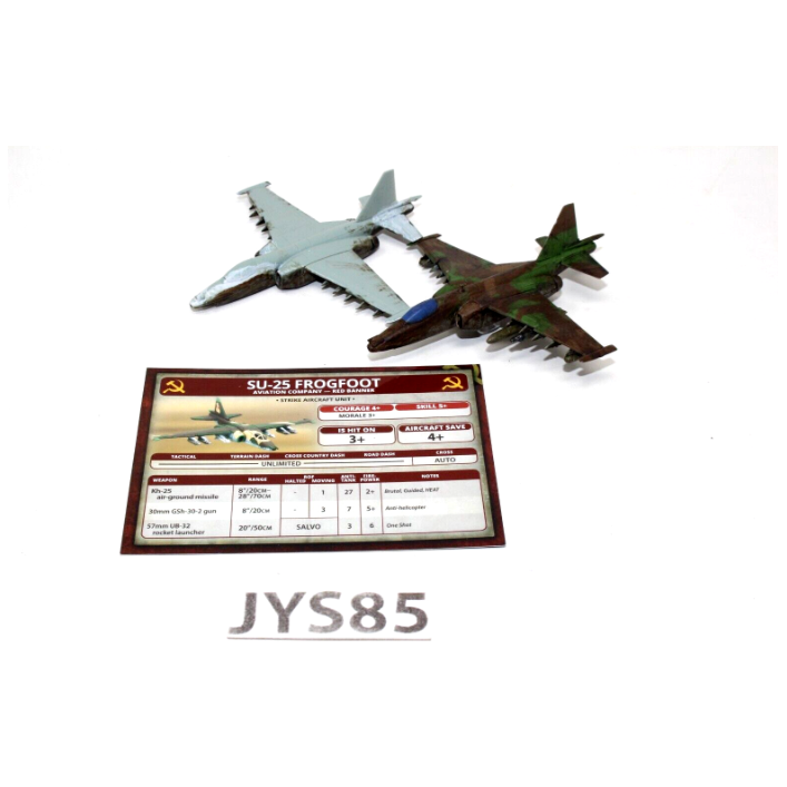 Team Yankee SU-25 Frogfoot Aviation Company JYS85 - Tistaminis