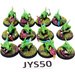 Warhammer Lizardmen Skinks Well Painted JYS50 - Tistaminis