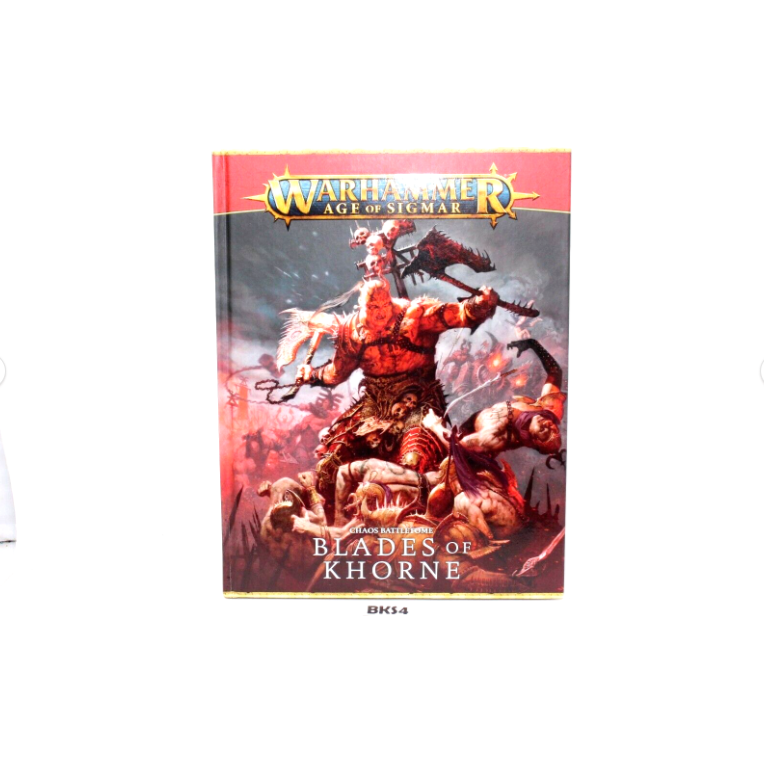 Warhammer Warriors of Chaos Blades of Khorne Battletome BSK4 - Tistaminis