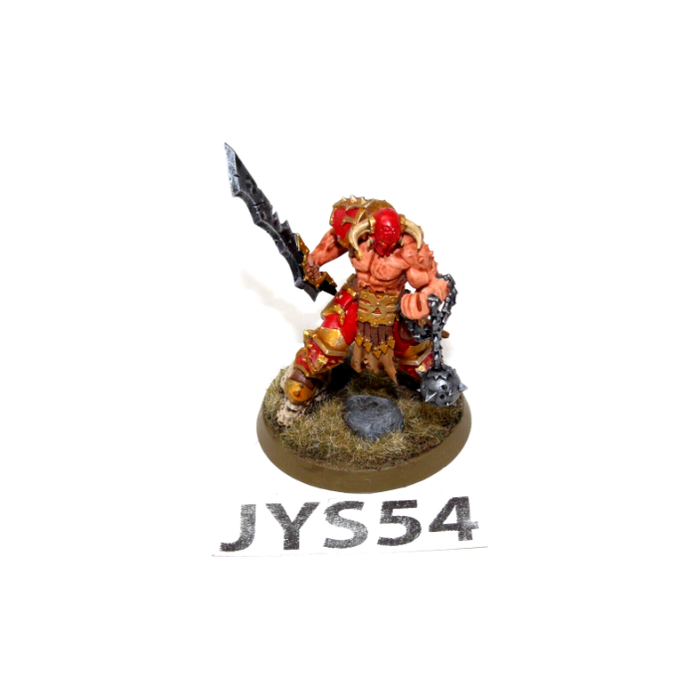 Warhammer Warriors of Chaos Blades of Khorne Slaughter Priest Well Painted JYS54