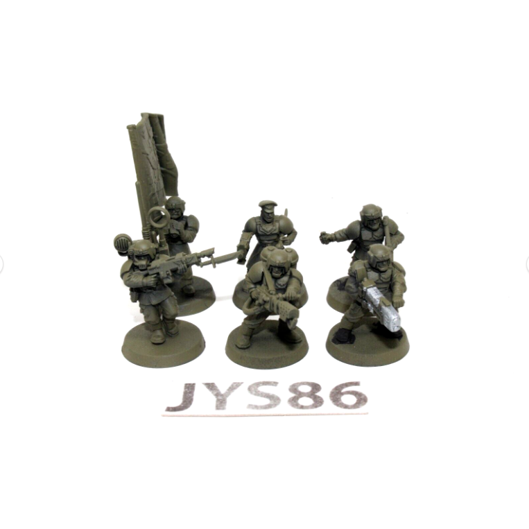 Warhammer Imperial Guard Cadian Command Squad JYS86 - Tistaminis