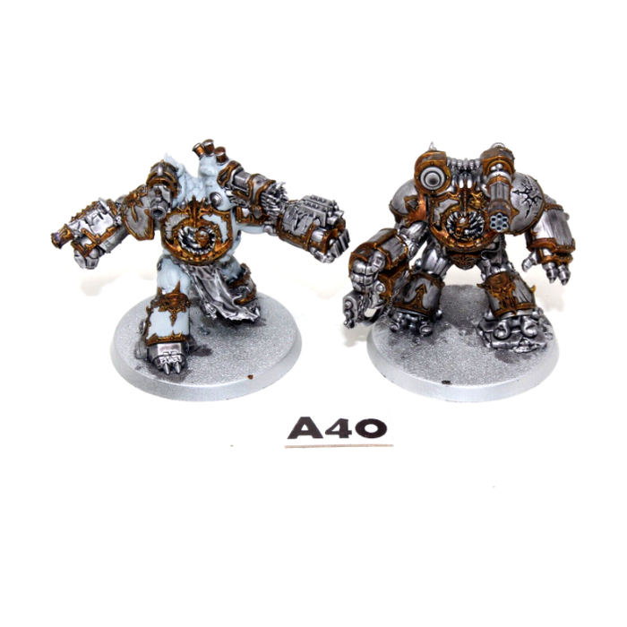 Warhammer Chaos Space Marines Obliterators A40