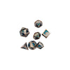 Metal Dungeons and Dragons Dice - Beach Waves - Tistaminis