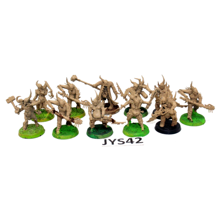 Warhammer Chaos Death Guard Poxwalkers JYS42 - Tistaminis