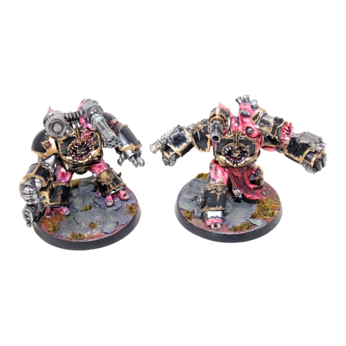 Warhammer Chaos Space Marines Obliterators Well Painted JYS56