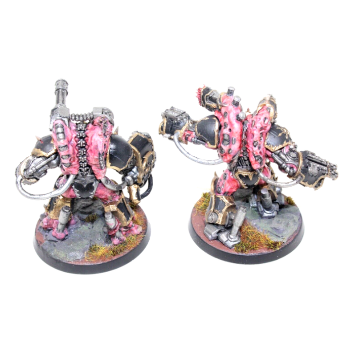 Warhammer Chaos Space Marines Obliterators Well Painted JYS56