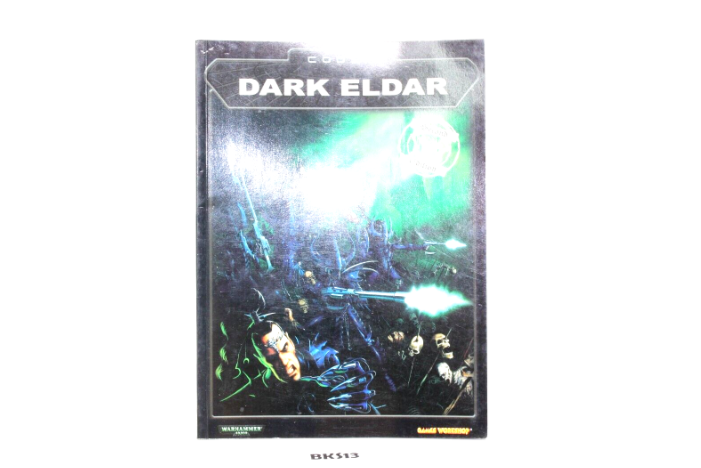 Warhammer 40K Dark Eldar Codex 3rd Edition BKS13