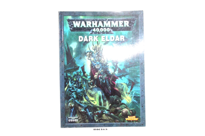 Warhammer 40K Dark Eldar Codex 5th Edition BKS13