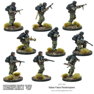 Bolt Action: Konflikt '47 - Italian Falco Paratroopers New - Tistaminis