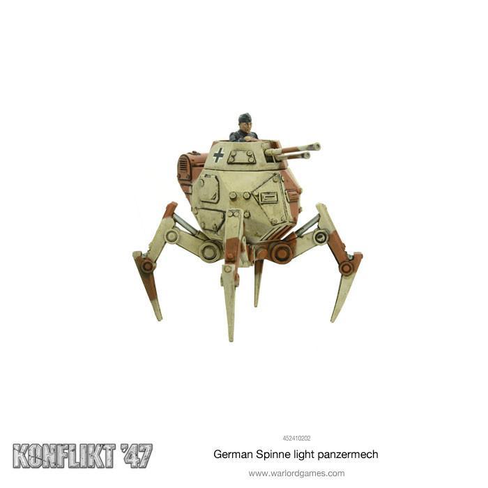 Bolt Action: Konflikt '47 - German Spinne Light Panzermech New - Tistaminis