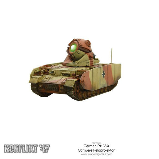 Bolt Action: Konflikt '47 - German Pz IV-X New - Tistaminis