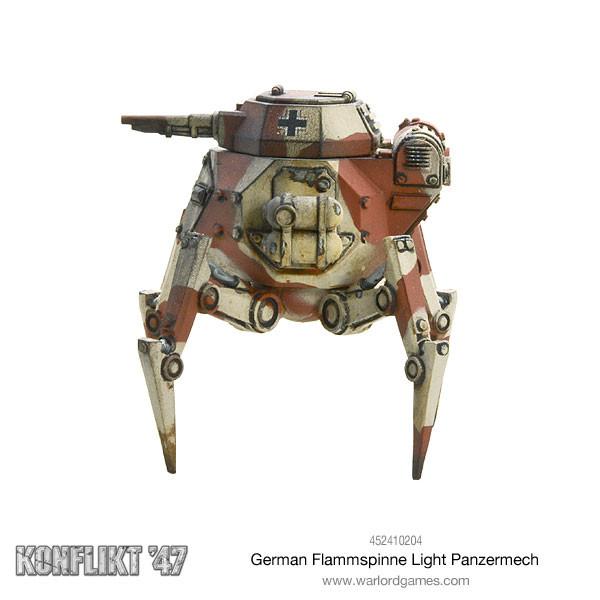 Bolt Action Konflikt '47: German Flammspinne Light Panzermech New - Tistaminis