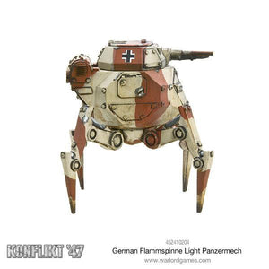 Bolt Action Konflikt '47: German Flammspinne Light Panzermech New - Tistaminis