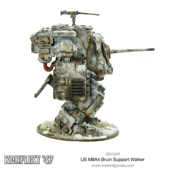 Bolt Action: Konflikt '47 - US Bruin Assault Walker New - Tistaminis