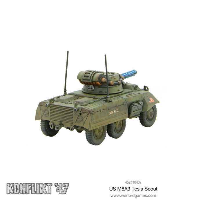 Bolt Action: Konflikt '47 - US M8A3 Tesla Scout New - Tistaminis