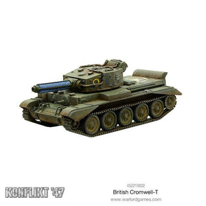 Bolt Action: Konflikt '47 - British Cromwell with Tesla Cannon New - Tistaminis