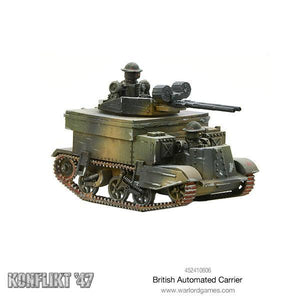 Bolt Action: Konflikt '47 - British Automated Carrier New - Tistaminis