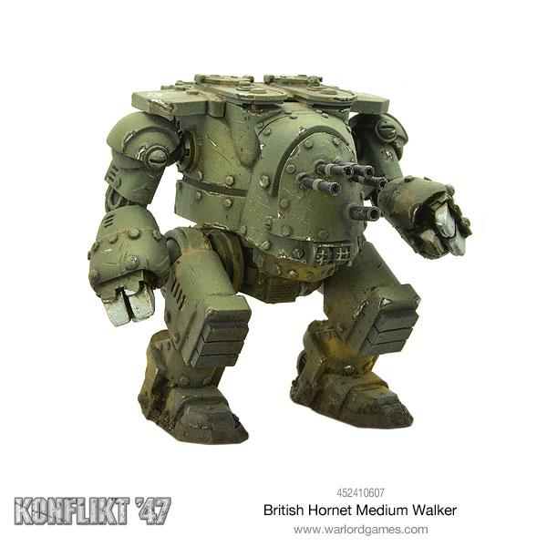 Bolt Action: Konflikt '47 - British Hornet Medium Walker New - Tistaminis