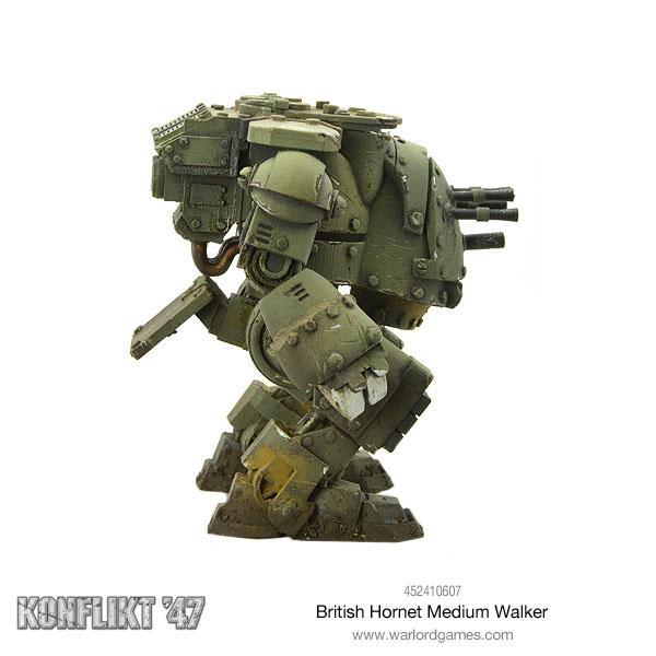 Bolt Action: Konflikt '47 - British Hornet Medium Walker New - Tistaminis