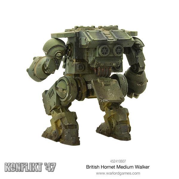 Bolt Action: Konflikt '47 - British Hornet Medium Walker New - Tistaminis