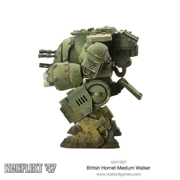 Bolt Action: Konflikt '47 - British Hornet Medium Walker New - Tistaminis