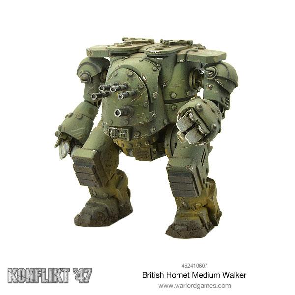 Bolt Action: Konflikt '47 - British Hornet Medium Walker New - Tistaminis