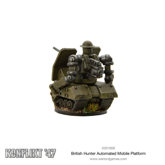 Bolt Action: Konflikt '47 - British Hunter Automated Mobile Platform New - Tistaminis