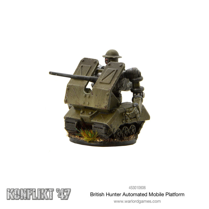 Bolt Action: Konflikt '47 - British Hunter Automated Mobile Platform New - Tistaminis