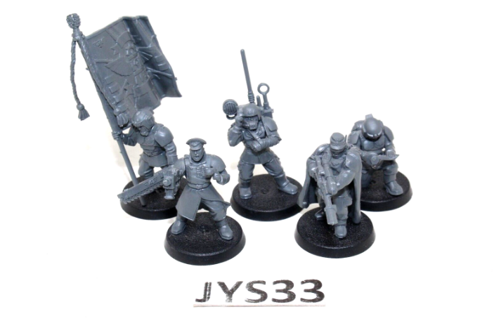 Warhammer Imperial Guard Cadian Command Squad JYS33