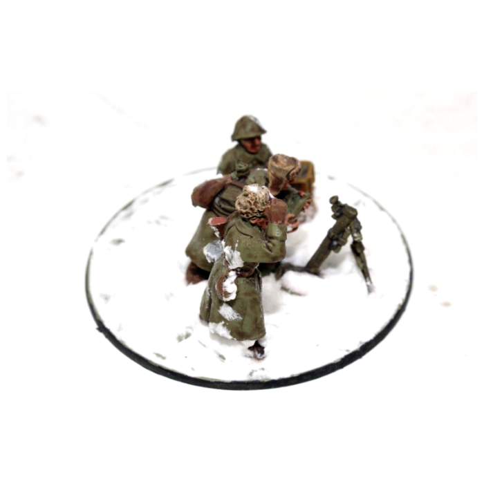 Bolt Action Soviet Medium Mortor Well Painted JYS57