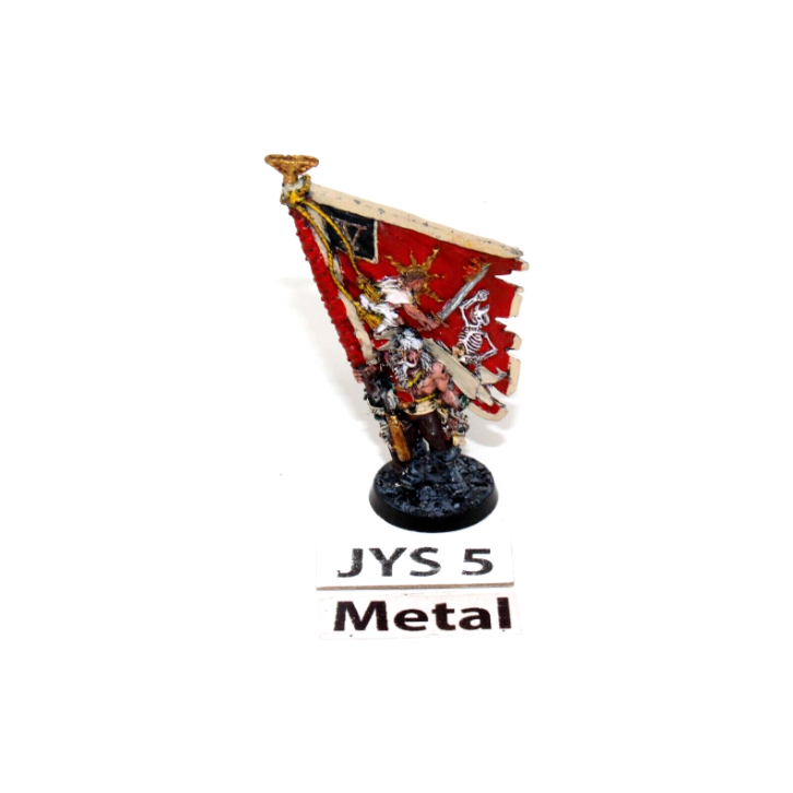 Warhammer Imperial Guard Vostroyan Standard Bearer Metal JYS5 - Tistaminis
