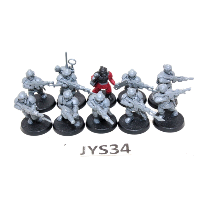 Warhammer Imperial Guard Cadian Shock Troops JYS34